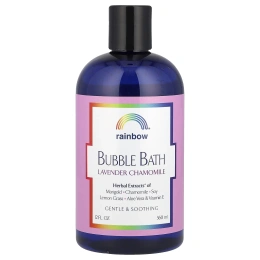 Rainbow Research, Пена для ванны с лавандой и ромашкой, нежная формула, 12 жидких унций (360 мл)