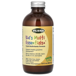 Flora, Kid's Multi Essentials+, фруктовый сок, 226 мл (7,6 жидк. унции)