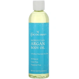 Cococare, Масло для тела с марокканской арганой, 8,5 жидких унций (250 мл)
