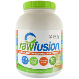 RawFusion, Plant-Based Protein Dusion, Banana Nut, 66.6 oz (1887.6 g)