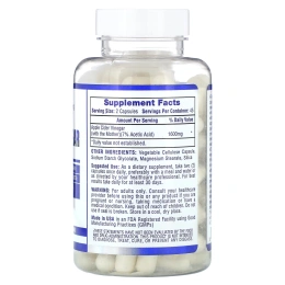 Hi Tech Pharmaceuticals, яблочный уксус с уксусом, ускоренное высвобождение, 800 мг, 90 растительных капсул