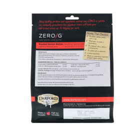 Darford, Zero/G, Выпечено в печи, Абсолютно натуральный продукт, Лакомство для собак, Рецепт с обжаренным лососем, 12 унц. (340 г)