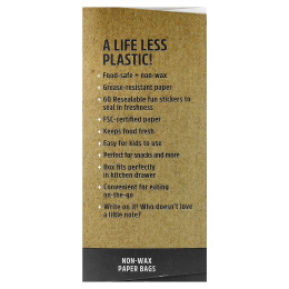 Lunchskins, бумажные пакеты для снеков, мишки, 50 шт.