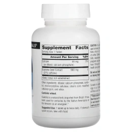 Source Naturals, Энергетик с гуараной, 60 таблеток