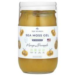 True Sea Moss, Гель с морским мохом, манго и ананас, 453 г (16 жидк. унц.)