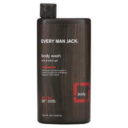Every Man Jack, Гель для душа и геля для душа, кедр, 500 мл (16,9 жидк. унц.)