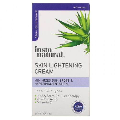 InstaNatural, Skin Lightening Cream, 1.7 fl oz (50 ml)