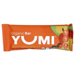 Yumi, органический батончик, для малышей, яблоко, корица и тыква, 5 шт. по 21 г (0,74 унции)