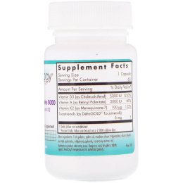 Nutricology, Vitamin D3 Complete 5000, 60 Fish Gelatin Capsules