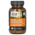 Gaia Herbs, кордицепс, гриб, 40 веганских капсул