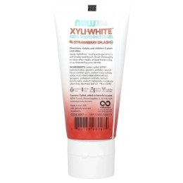 Now Foods, Детский зубной гель XyliWhite, без фтора, клубничный вкус, 3.0 унций (85 г)