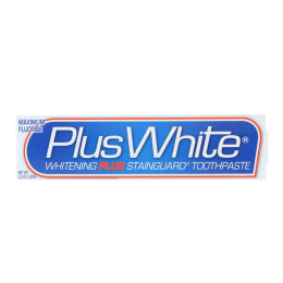 Plus White, Отбеливающая зубная паста Plus Stainguard, 3,5 унций (100 г)