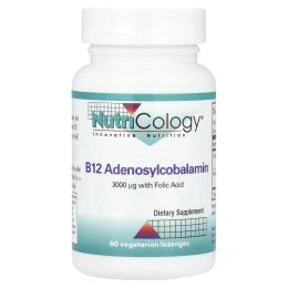 Nutricology, Аденозилкобаламин В12, 60 растительных леденцов