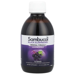 Sambucol Черная бузина, поддержка иммунной системы, для детей, сироп, 120 мл
