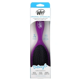 Wet Brush, Оригинальная щетка для распутывания узлов, фиолетовая, 1 щетка