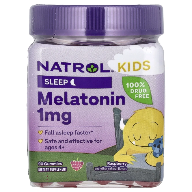Natrol, Kids - Мелатониновые мармеладки Ягода 90 мармеладок