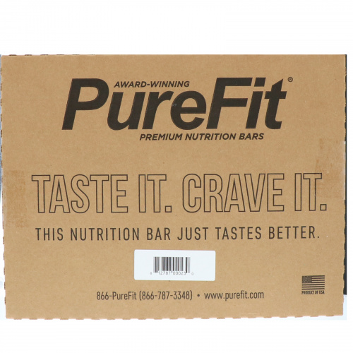 Purefit, Батончики Premium Nutrition, образец, 7 батончик, 2 унц. (57 г) каждый