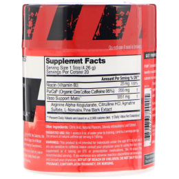 Promera Sports, Pump, Усовершенствованная формула с окисью азота, лимон-лайм, 3,01 унц. (85,2 г)