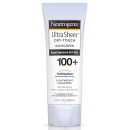 Neutrogena, Ultra Sheer, не оставляющий следов солнцезащитный крем с SPF 100+, 3 жидкие унции (88 мл)