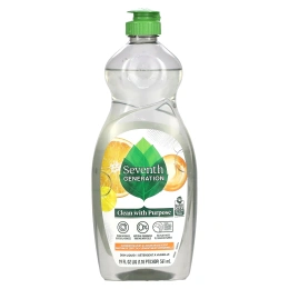 Seventh Generation, Dish Liquid, цедра клементина и лемонграсс, 561 мл (19 жидк. унц.)