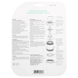 Sassy, Кормушка для детского питания, для детей от 4 месяцев, 2 упаковки по 118 мл (4 унции)