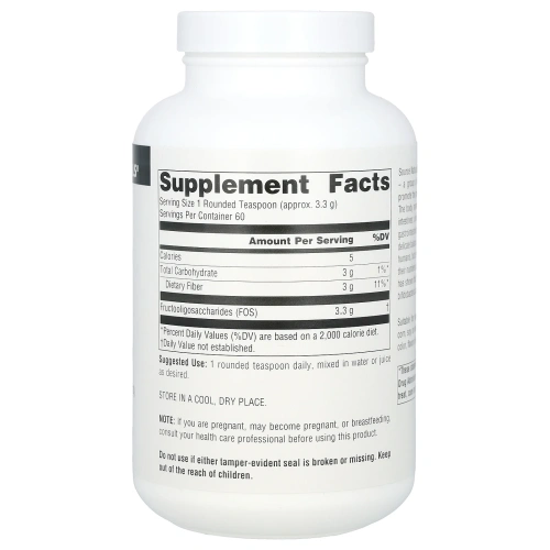 Source Naturals, Порошок FOS, 7.05 унций (200 г)