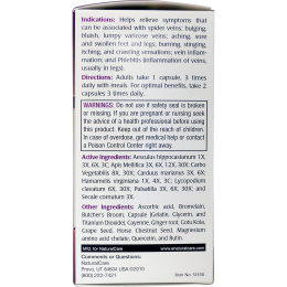 NaturalCare, Ultra Vein-Gard Защита Вен 60 капсул