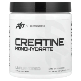 Project 1 Nutrition, моногидрат креатина, без добавок, 250 г (8,82 унции)