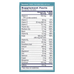 One-A-Day, Активный метаболизм для женщин, мультивитаминная / мультиминеральная добавка, 50 таблеток