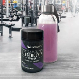 Sierra Fit, Порошок электролитов со вкусом винограда, 0 калорий, 268 г (9,45 унции)