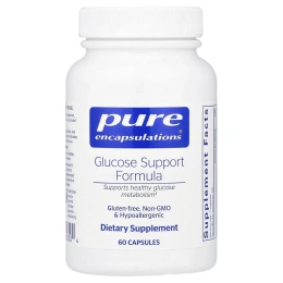 Pure Encapsulations, добавка для поддержания уровня глюкозы, 60 капсул