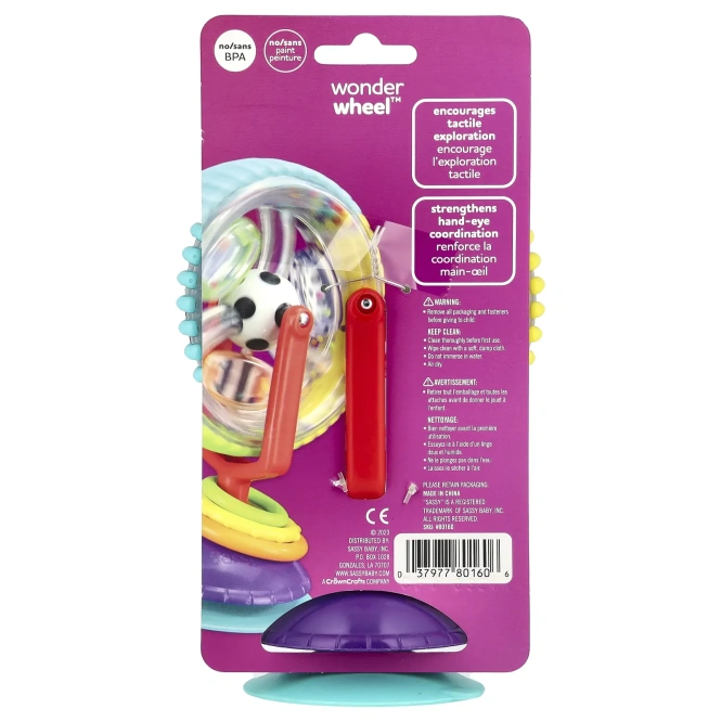 Sassy, Wonder Wheel ™, от 6 месяцев, 1 штука
