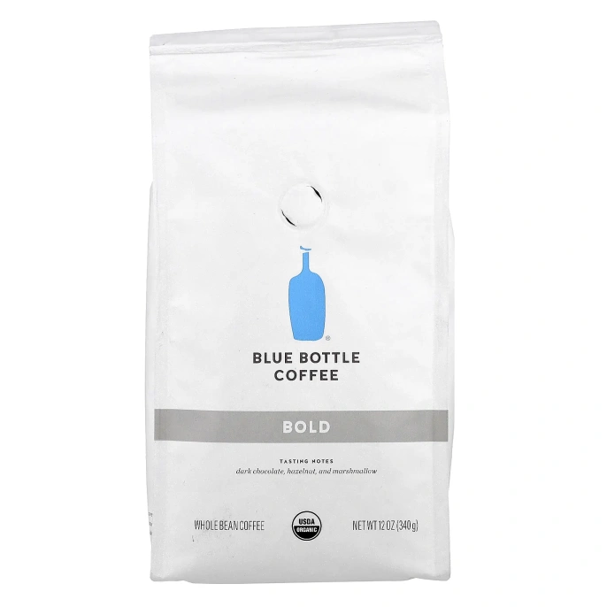 Blue Bottle Coffee, Кофе, цельные зерна, жирный, 340 г (12 унций)