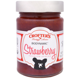 Crofter's Organic, Биодинамика, Премиум Спред, Клубника, 10 унций (283 г)