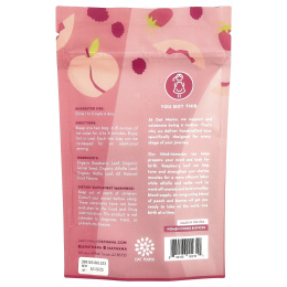 Oat Mama, Labor Prep Tea, персик, без кофеина, 14 чайных пакетиков, 32 г