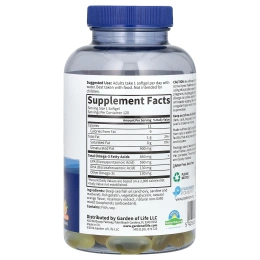 Minami Nutrition, Минами, сверхкритический рыбий жир Омега-3, апельсиновый вкус, 850 мг, 2 флакона, 60 мягких желатиновых капсул