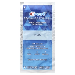 Crest, 3D Whitestrips, Classic Vivid, комплект для отбеливания зубов, 20 полосок