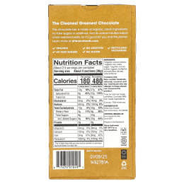 Alter Eco, органический темный шоколад, коричневая паста, 70% какао, 80 г (2,82 унции)