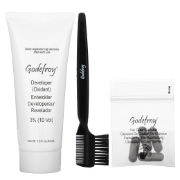 Godefroy, 28 Day Touch Ups, Dark Brown, 4 Application Kit