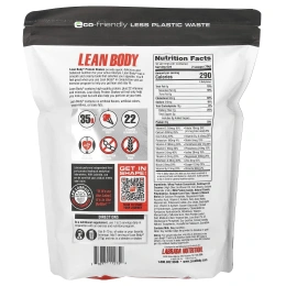Labrada Nutrition, Стройное тело, замена еды, клубника, 2,47 фунта (1120 г)