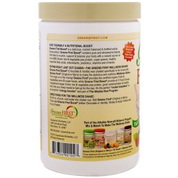 Greens First, для стимуляции, порошок с французской ванилью, 300 г (10,5 унции)