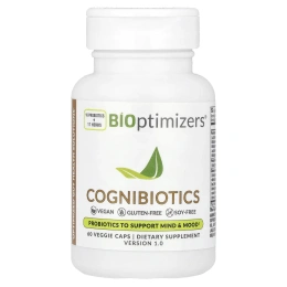 BiOptimizers, Cognibiotics, 60 растительных капсул