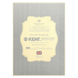 Kent, Signature Royal, White Series, ультрамягкая зубная щетка, 5 упаковок
