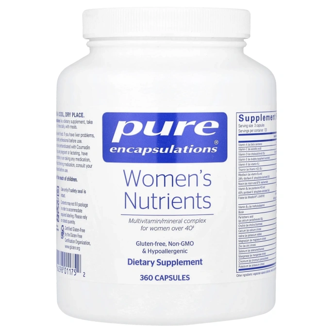 Pure Encapsulations, Питательные вещества для женщин`` 360 капсул