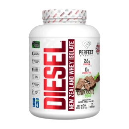 PERFECT Sports, Diet, новозеландский сывороточный изолят, шоколад и мята, 2,27 кг (5 фунтов)