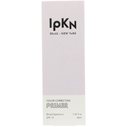 IPKN, Корректирующий цвет праймер с SPF 15, пурпурный, 1,35 ж. унц. (40 мл)
