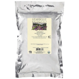 Starwest Botanicals, органические листья коровяка, нарезанные и просеянные, 453,6 г (1 фунт)