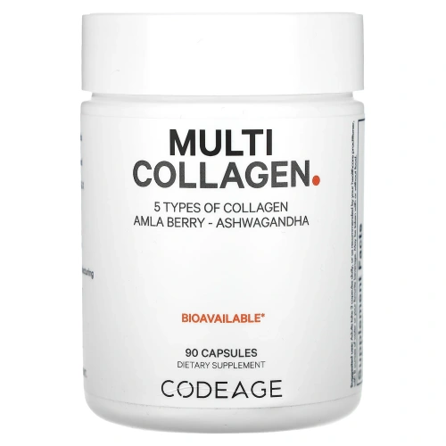 Codeage, мультиколлагеновый комплекс, 90 капсул