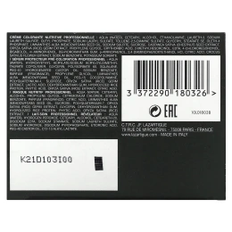 Lazartigue, Стойкая краска для волос с растительными экстрактами, 7.00 для блонда, 1 нанесение