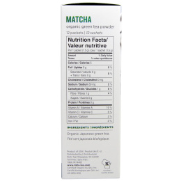 Rishi Tea, Матча, органический порошок зеленого чая, 12 пакетов, 18 г (0,63 унции)
